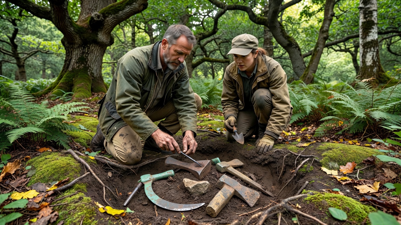 Archaeologists Uncover Ancient Tools in Iriswood Woods